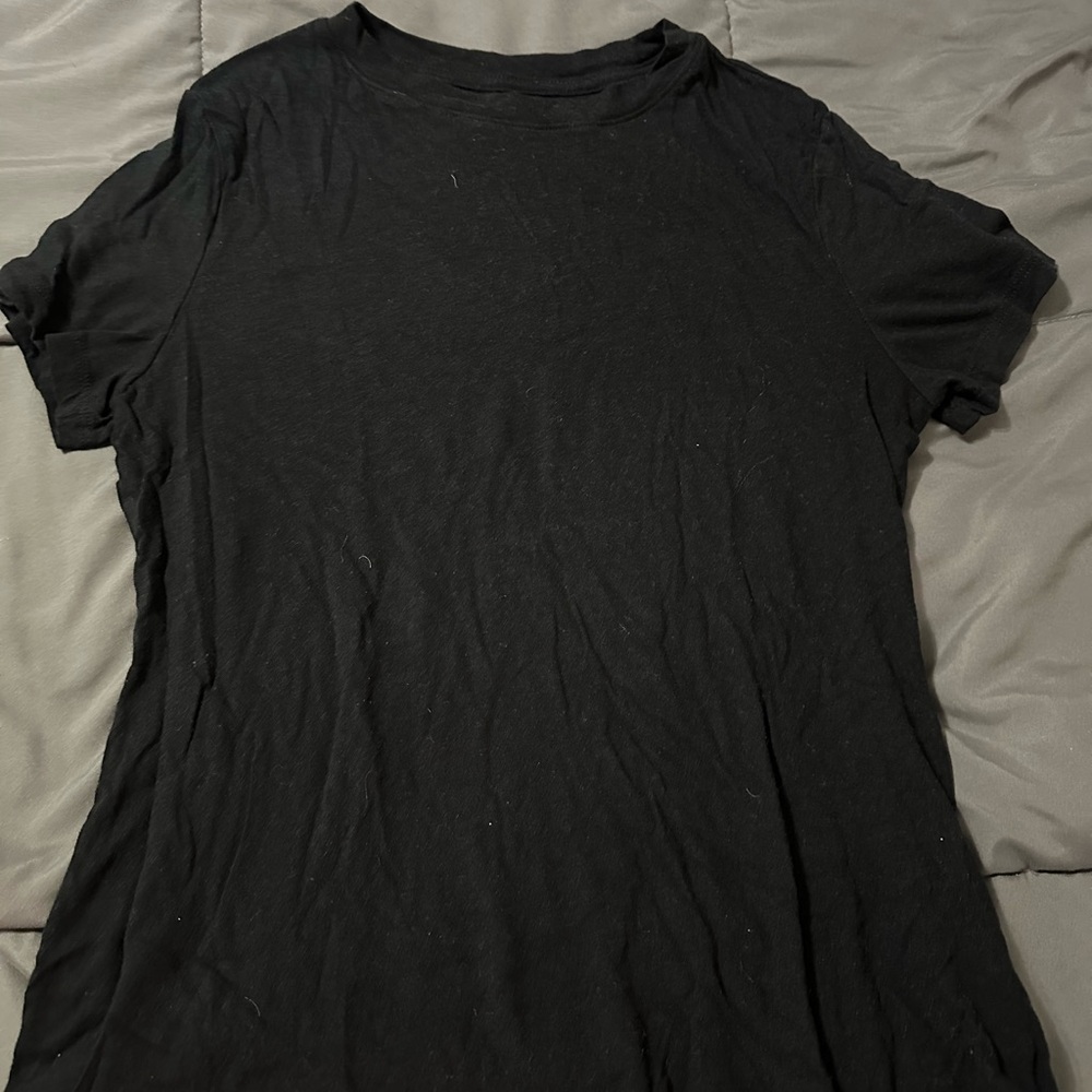 a new day Black Short Sleeve Tee